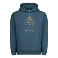 Pigment Midnight Navy eldenring Urban Hoodie - linhVisuals