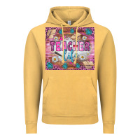 Vintage Mustard teacher life tumbler Vintage Hoodie - BundleAndBundleShop