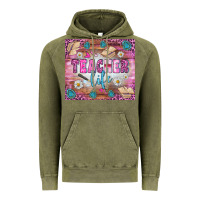 Vintage Olive teacher life tumbler Vintage Hoodie - BundleAndBundleShop