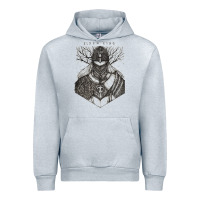 Heather Grey eldenring Urban Hoodie - linhVisuals