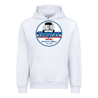 White douglas racing Urban Hoodie - linhVisuals