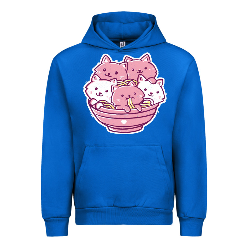 Kawaii Cat Ramen   Cute Gift Urban Hoodie by linhVisuals | Teevron