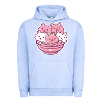 Pigment Grape Ice kawaii cat ramen   cute gift Urban Hoodie - linhVisuals