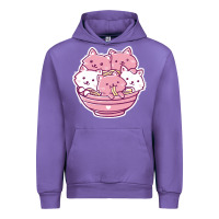 Tulip kawaii cat ramen   cute gift Urban Hoodie - linhVisuals
