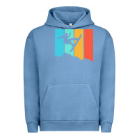 Pigment Pebble Blue snowboarding gift t  shirt snowboard tshirt for a snowboarder t  shirt Urban Hoodie - linhVisuals