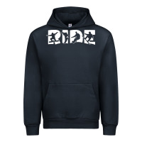 Navy ride snowboard snowboarding Urban Hoodie - linhVisuals