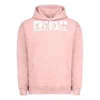 Pigment Salmon ride snowboard snowboarding Urban Hoodie - linhVisuals