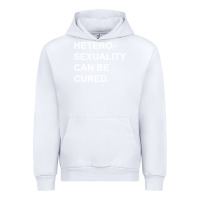 White newheterosexuality can be cured Urban Hoodie - linhVisuals