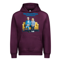 Mauve Wine the good place Urban Hoodie - linhVisuals