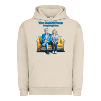 Pigment French Oak the good place Urban Hoodie - linhVisuals