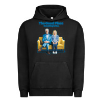 Pigment Black the good place Urban Hoodie - linhVisuals