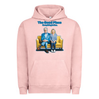 Pigment Salmon the good place Urban Hoodie - linhVisuals