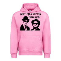 Fuchsia Pink Elwood & Jake Urban Hoodie - linhVisuals