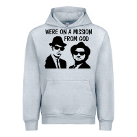 Heather Grey Elwood & Jake Urban Hoodie - linhVisuals