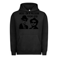 Pigment Black Elwood & Jake Urban Hoodie - linhVisuals