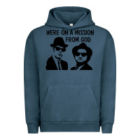 Pigment Midnight Navy Elwood & Jake Urban Hoodie - linhVisuals
