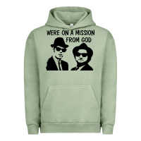 Pigment Oil Green Elwood & Jake Urban Hoodie - linhVisuals