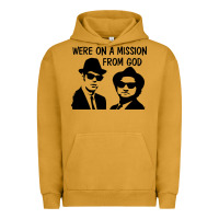 Pigment Peanut Butter Elwood & Jake Urban Hoodie - linhVisuals