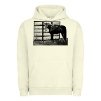 Pigment Pistachio beautiful jim key  performing horse Urban Hoodie - linhVisuals
