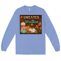 Colony Blue sweater weather tumbler Long Sleeve Tee - BundleAndBundleShop