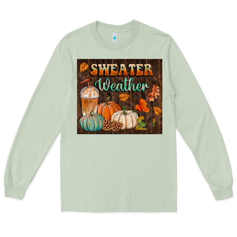 Sweater Weather Tumbler Long Sleeve Tee by BundleAndBundleShop | Teevron