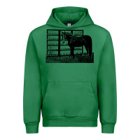 Emerald beautiful jim key  performing horse Urban Hoodie - linhVisuals