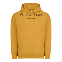 Pigment Peanut Butter Fix your heart america Urban Hoodie - linhVisuals