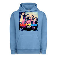 Pigment Pebble Blue Color Me Badd Urban Hoodie - linhVisuals
