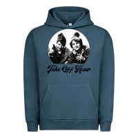 Pigment Midnight Navy take off hoser Urban Hoodie - linhVisuals