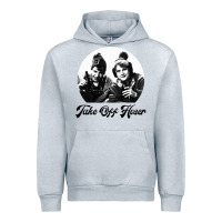 Heather Grey take off hoser Urban Hoodie - linhVisuals