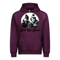 Mauve Wine take off hoser Urban Hoodie - linhVisuals