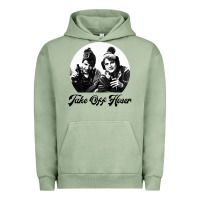 Pigment Oil Green take off hoser Urban Hoodie - linhVisuals