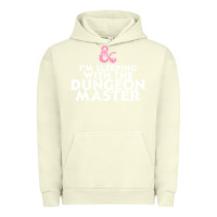 Pigment Pistachio I'm sleeping with the dungeon master Urban Hoodie - linhVisuals
