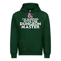 Forest Green I'm sleeping with the dungeon master Urban Hoodie - linhVisuals