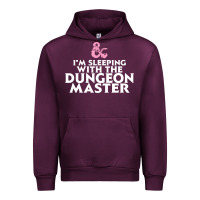 Mauve Wine I'm sleeping with the dungeon master Urban Hoodie - linhVisuals