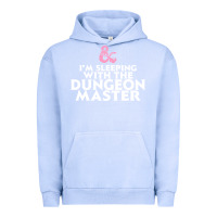 Pigment Grape Ice I'm sleeping with the dungeon master Urban Hoodie - linhVisuals