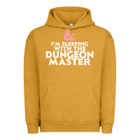 Pigment Peanut Butter I'm sleeping with the dungeon master Urban Hoodie - linhVisuals