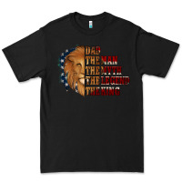 Black Dad The Man The Myth The Legend The King Premium Tee - Jasminsmagicworld