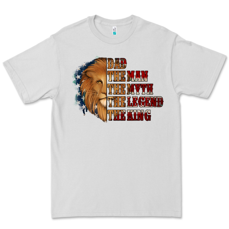 Dad The Man The Myth The Legend The King Premium Tee by Jasminsmagicworld | Teevron