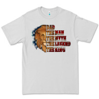 Dove Grey Dad The Man The Myth The Legend The King Premium Tee - Jasminsmagicworld