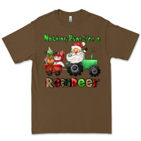 Cacao nothing runs like a reindeer Premium Tee - CowGirlArtShop