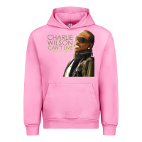 Fuchsia Pink Charlie Wilson Urban Hoodie - linhVisuals