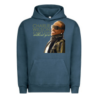 Pigment Midnight Navy Charlie Wilson Urban Hoodie - linhVisuals