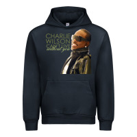 Navy Charlie Wilson Urban Hoodie - linhVisuals