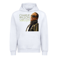 White Charlie Wilson Urban Hoodie - linhVisuals