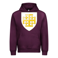 Arms Of The Kingdom Of Jerusalem Urban Hoodie | Teevron