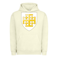 Pigment Pistachio arms of the kingdom of jerusalem Urban Hoodie - linhVisuals