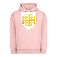 Pigment Salmon arms of the kingdom of jerusalem Urban Hoodie - linhVisuals