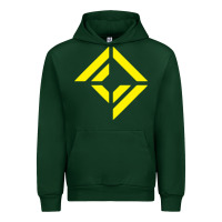 Forest Green corridor crew Urban Hoodie - linhVisuals