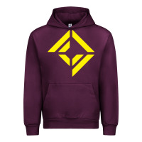 Mauve Wine corridor crew Urban Hoodie - linhVisuals